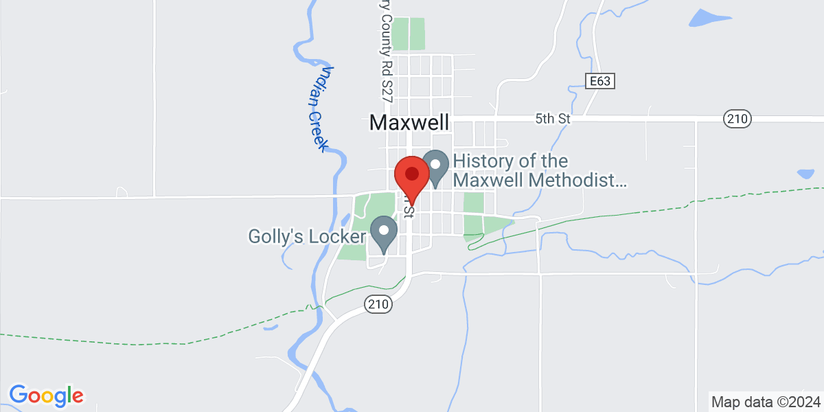 Map of Maxwell Public Library